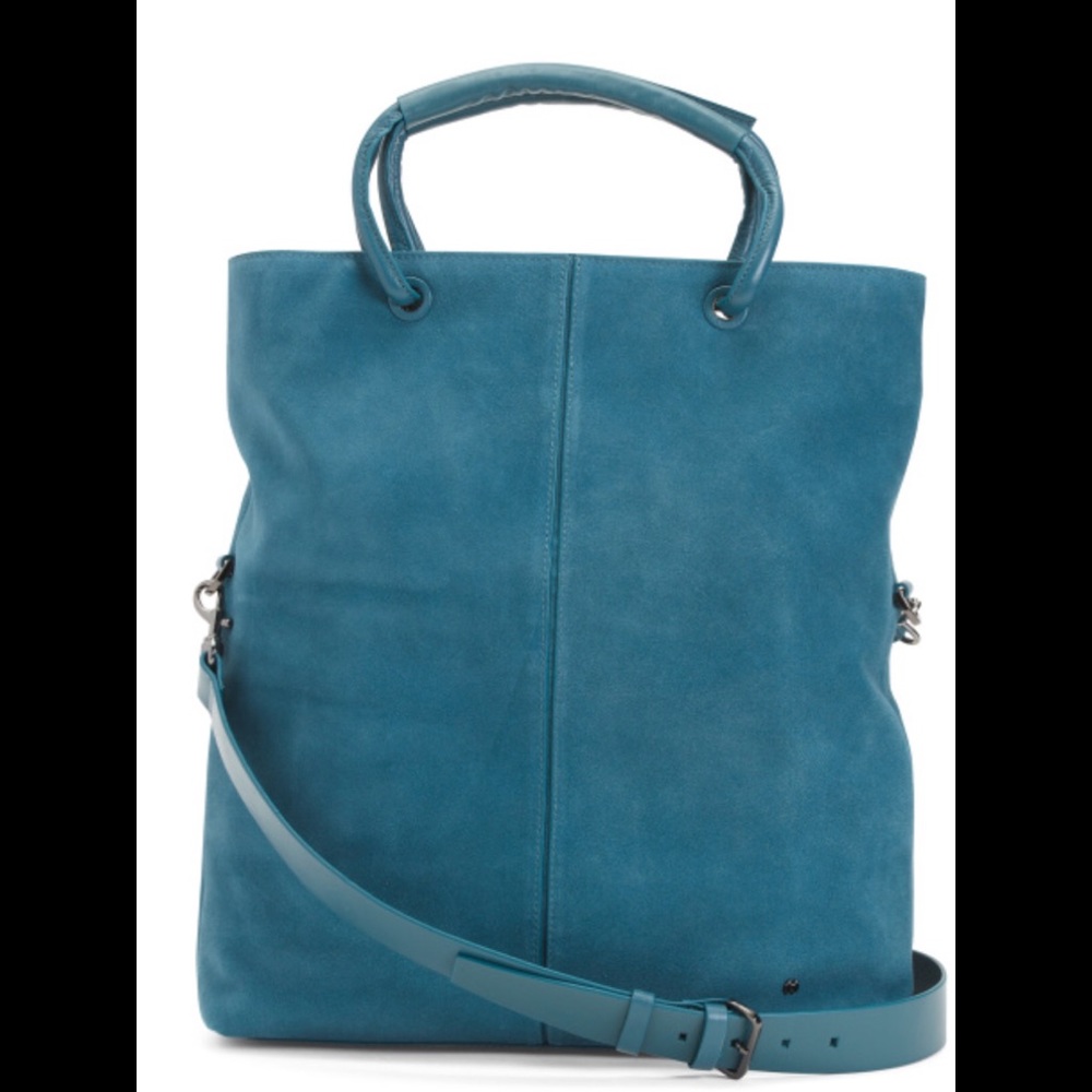 SOLD. Halston Leather / Suede Bag